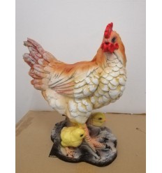 FIGURA GALLINA CON POLLITOS