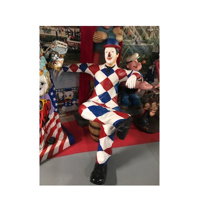 FIGURA PAYASO SENTADO