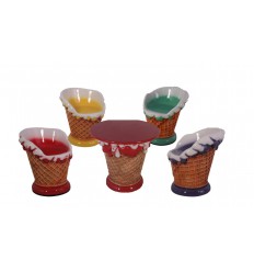 ICE CREAM SET FURNITURE