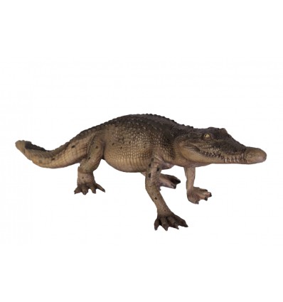 COCODRILO PEQUEÑO, REPLICA CAIMAN, REPLICA ALIGATOR, PEQUEÑO CAIMAN -  Comprar figuras de resina Macocaya