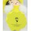 BETTY BOOP MADAM VESTIDO AMARILLO