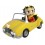 BETTY BOOP EN UN COCHE AMARILLO