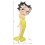 BETTY BOOP VESTIDO DE NOCHE AMARILLO