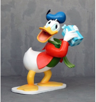 FIGURA PATO DONALD CON REGALOS