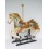 CABALLO CARRUSEL CON BASE METALICA