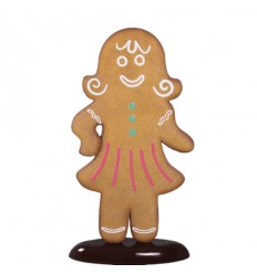 FIGURA GIGANTE GALLETA DE JENGIBRE CHICA