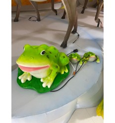 SET DE FIGURAS DE RANAS CON LUZ