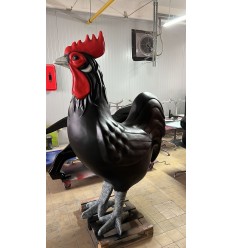 REPLICA GALLO NEGRO GIGANTE