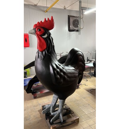 REPLICA GALLO NEGRO GIGANTE