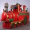 NUEVA REPLICA LOCOMOTORA NAVIDEÑA CON PAPA NOEL Y REGALOS