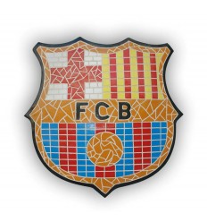 ESCUDO MOSAICO DEL FC.BARCELONA