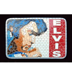 ESCUDO MOSAICO ELVIS PRESLEY