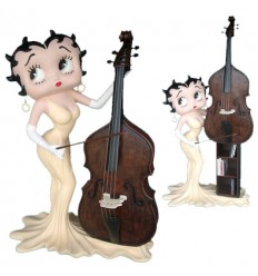 BETTY BOOP CON CONTRABAJO