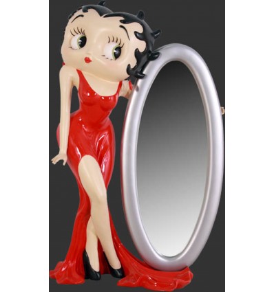 BETTY BOOP CON ESPEJO