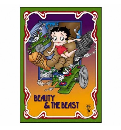 CARTEL METALICO BETTY BOOP ACTRIZ