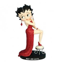 BETTY BOOP MINI CON VESTIDO ROJO