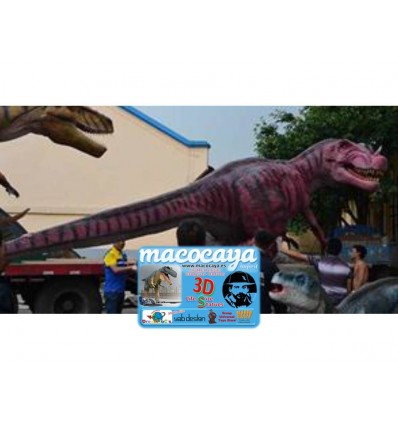 GRAN DINOSURIO T-REX ANATRONICO