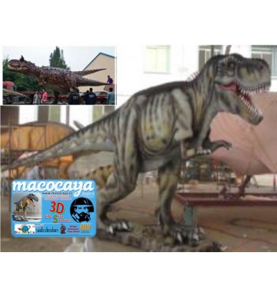 DINOSAURIO T-REX ANATRONICO