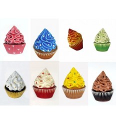 FIGURA CUPCAKE SABOR LIMA LIMON