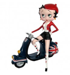 BETTY BOOP EN SCOOTER