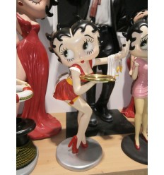 BETTY BOOP SIRVIENTA CON BANDEJA