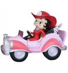 BETTY BOOP EN COCHE VINTAGE