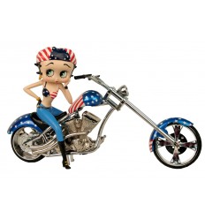 BETTY BOOP EN MOTO CHOPPER