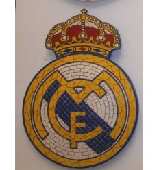 ESCUDO  REAL MADRID MOSAICO