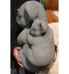 REPLICA KOALA CON CRIA