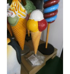 CONO HELADO 4 SABORES