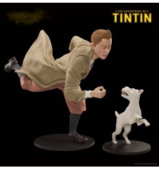 ESTATUA TINTIN Y MILU TAMAÑO REAL