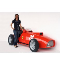 COCHE FORMULA 1 VINTAGE PARA COLGAR