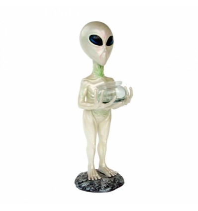 FIGURA ALIEN CON CARAMELOS