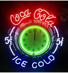 RELOJ NEON COCA-COLA